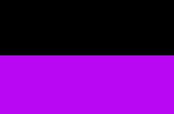 Czarny + purpurowy