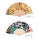 Wooden milonga fan Painters