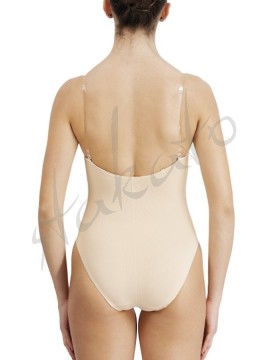 Underwear body with transparent straps