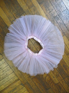 2-layer tutu skirt - stiff tulle