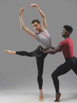 Unitard - kombinezon męski baletowy Conrad Ballet Rosa