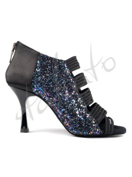 Portdance model PD811 Black Glitter