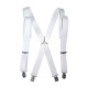 White suspenders