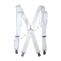 White suspenders