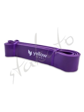 Taśma do ćwiczeń yellowPOWER Band fioletowa (opór 45-54 kg)