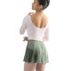 Pull On Mock Wrap Skirt Bethanie Ballet Rosa