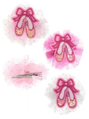 Sequin slippers hairpin - 1 piece
