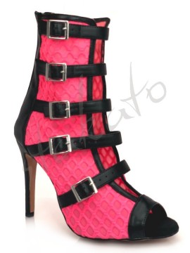 Burju style Riley Black with Hot Pink