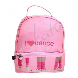I LOVE DANCE Rosa backpack