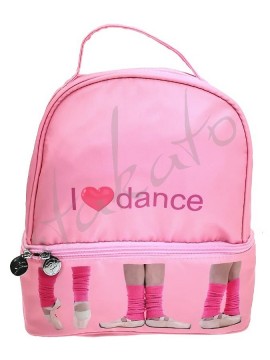 I LOVE DANCE Rosa backpack