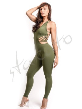 Passion Green bodysuit unitard Lure