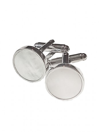 Classic cufflinks Basic - silver color