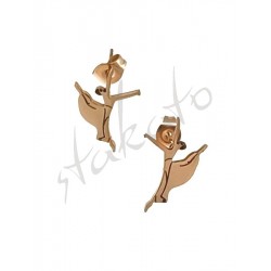 Earrings with ballerina Carmen