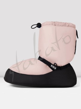 Buty ocieplające Warm Up Booties Bloch w kolorze waty cukrowej