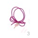Ballerina Rhinstone charm elastic bracelet