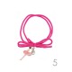 Ballerina Rhinstone charm elastic bracelet