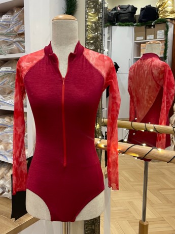 Leotard Zena Red Fire