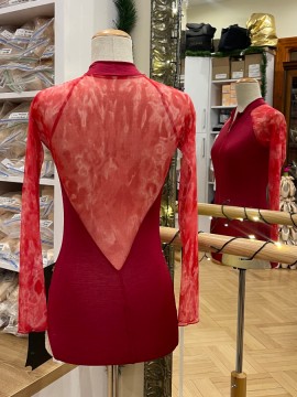 Body damskie Zena Red Fire długi rękaw Juli Garden