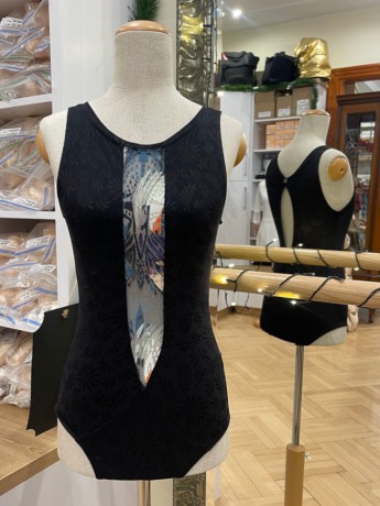 Body damskie Victoria Black Abstract Juli Garden