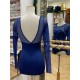 Body damskie Nowa Joanna Navy - długi rękaw Juli Garden