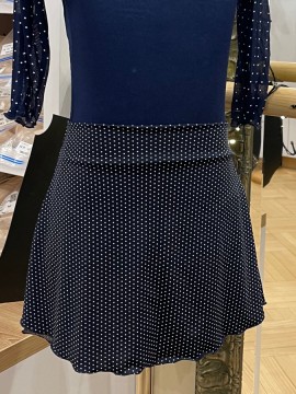 Tunika elastyczna Navy Dots Juli Garden