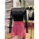 Short wrap skirt Lilu Fuchsia Juli Garden