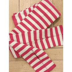 Striped long legwarmers Londrea Sansha