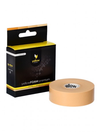 yellowFOAM PREMIUM taśma piankowa przeciw otarciom 2,5cm x 5m