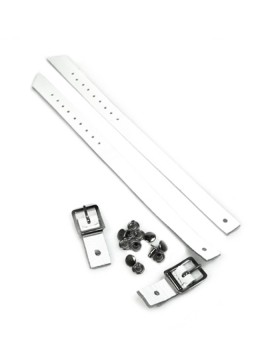 Jig Shoe Strap Replacement Kit WHITE Antonio Pacelli
