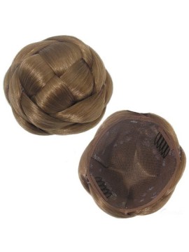 Fake bun hair extension - braid Marie C2005