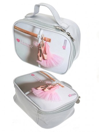 Pointes print beauty case