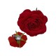 Decorative red rose