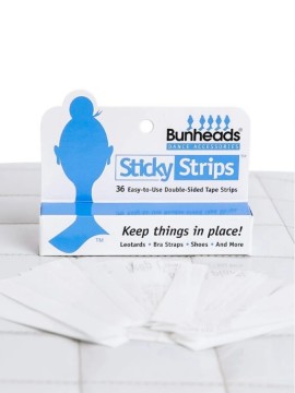 Fashion Strips Sticky Strips Bunheads by Capezio
