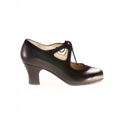 Buty do flamenco M37 Candor Box Negro 6 cm Begoña Cervera
