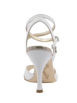 Tangolera model A6CL Bianco Argento T8