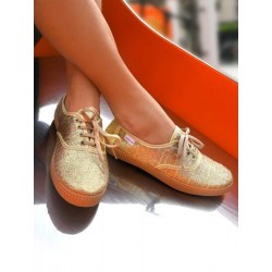 Buty do swingu Fly Mary Swingz Oro Serraje by Begoña Cervera