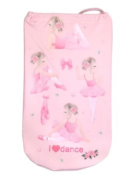 I LOVE DANCE Rosy pointe shoe bag