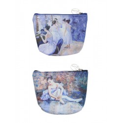 BALLET ART zip coin purse