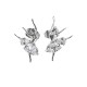 Earrings with ballerina Betty