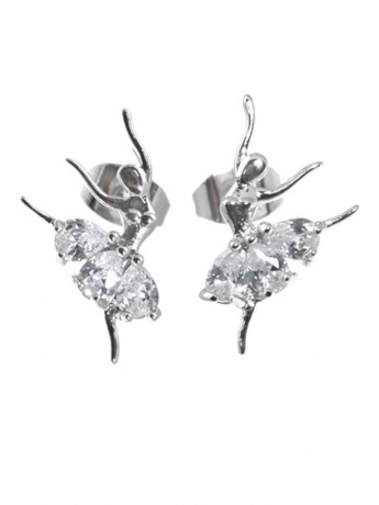 Earrings with ballerina Betty