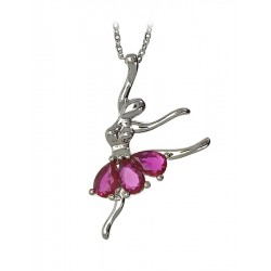 Necklet Marie Fuchsia