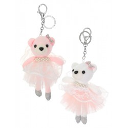 Keychain Dancing Teddy Bear