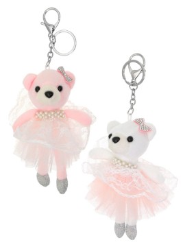 Keychain Dancing Teddy Bear