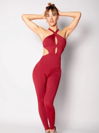 Amore Red by Anita Santos Rubin bodysuit unitard Lure