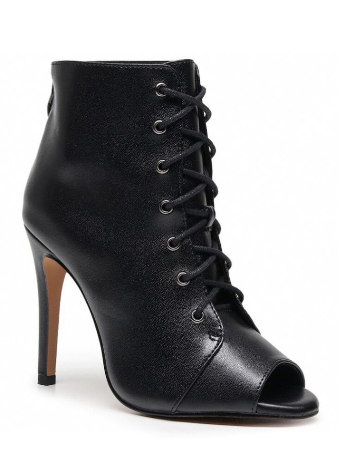 Burju model Parker Black Ankle Boots Stakato salon dla tancerzy