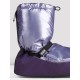  Metallic Warm Up Booties Purple Bloch