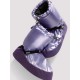  Metallic Warm Up Booties Purple Bloch