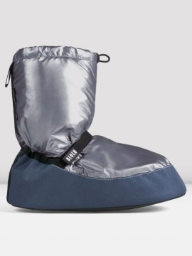  Metallic Warm Up Booties Grey Bloch