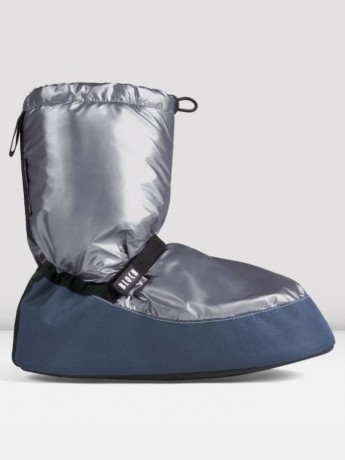  Metallic Warm Up Booties Grey Bloch