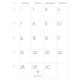 Wall calendar Intermezzo 2024